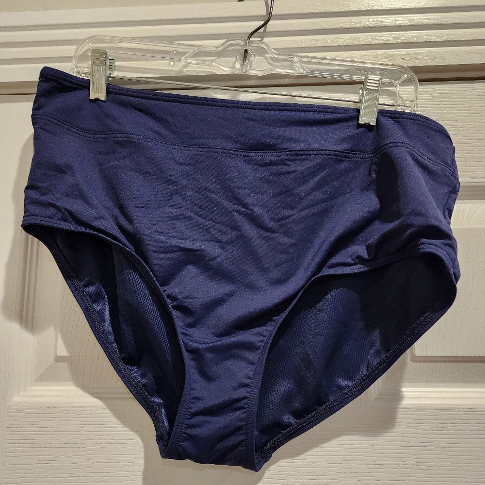 Lands End high waist bottoms size 14